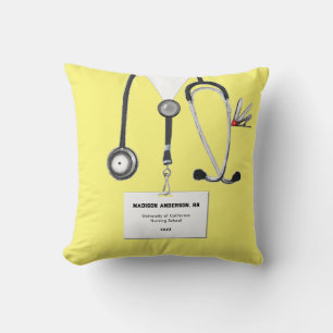 Personalised Nurse Graduation Gift Cushion