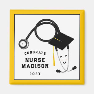 Personalised Nurse Graduation Gift Magnet
