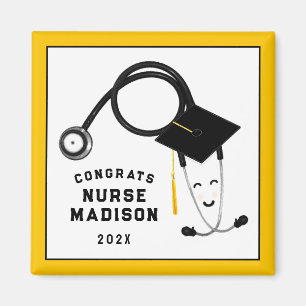 Personalised Nurse Graduation Party Favours Magnet