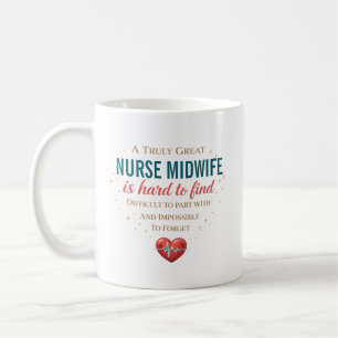 Personalised Nurse Midwife Appreciation Quote Coffee Mug
