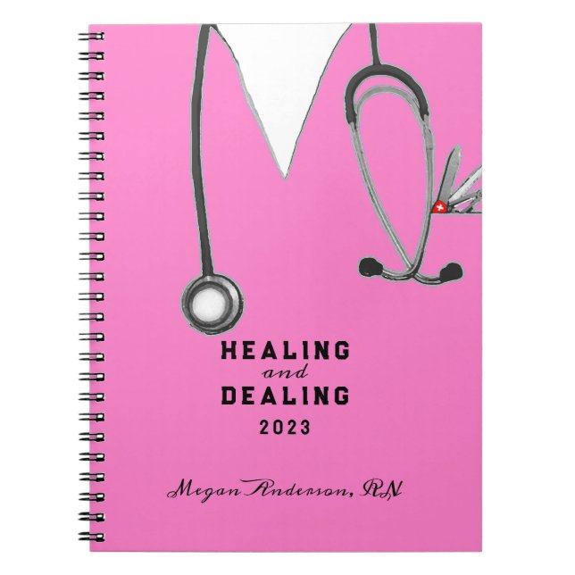 Personalised Nurse Notebook (Front)