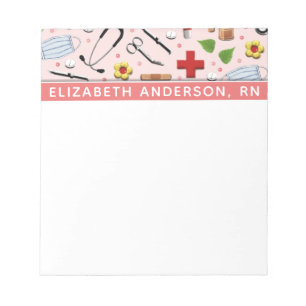 personalised nurse notepad