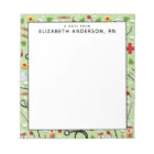 personalised nurse notepad