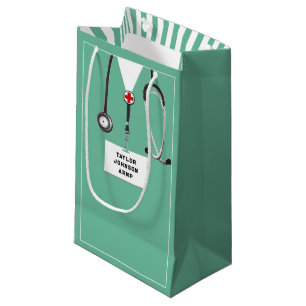 Personalised Nurse or Doctor Small Gift Bag