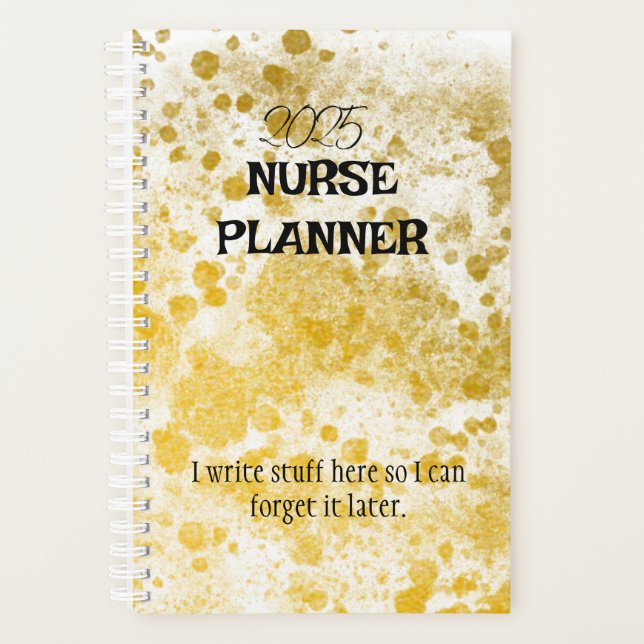 Personalised Nurse  Planner (Front)