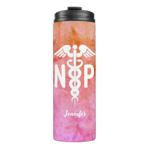 Personalised Nurse Practitioner Graduation Thermal Tumbler