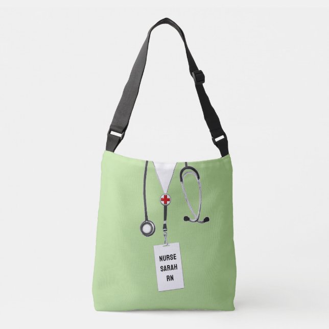 Personalised Nurse Purse Crossbody Bag (Front)