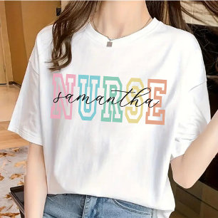 Personalised Nurse Shirt, Nursing school, ER nurse T-Shirt