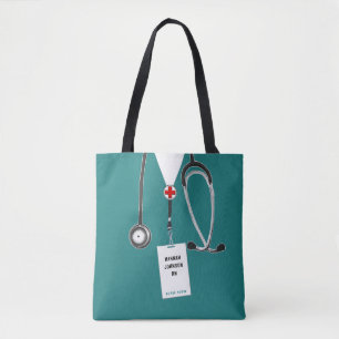 Personalised Nurse Tote Bag