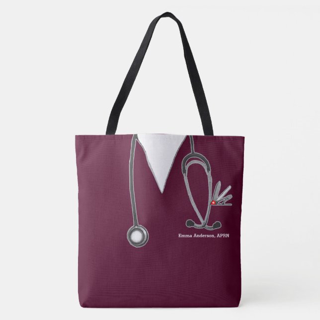 Personalised Nurse Tote Bag (Front)