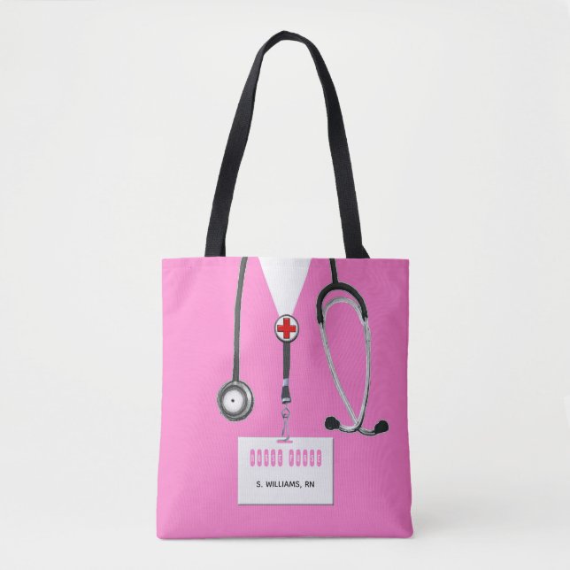 Personalised Nurse Tote Bag (Front)