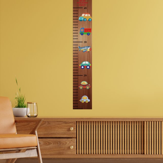 ,Personalised Nursery Wall Growth Chart (Living Room 2)