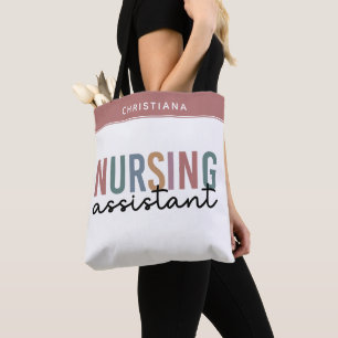 Personalised Nursing Assistant Tote Bag