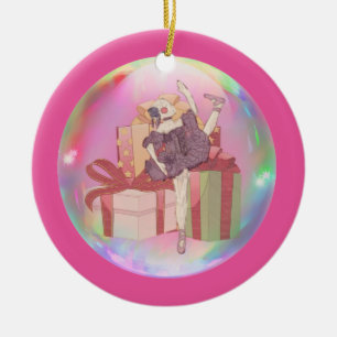 Personalised Nutcracker Ballerina Doll Ceramic Tree Decoration