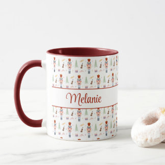 Personalised Nutcracker Ballet Music Holiday Mug