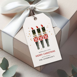 Personalised Nutcracker Christmas Gift Tags