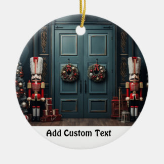 "Personalised Nutcracker Christmas Ornament