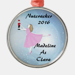 Personalised Nutcracker Clara ornament