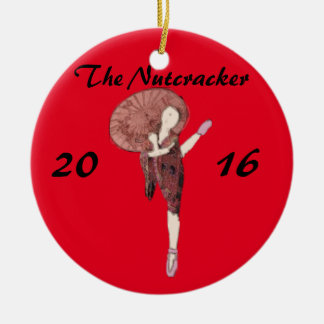 Personalised Nutcracker Ornament- Chinese Ceramic Ornament