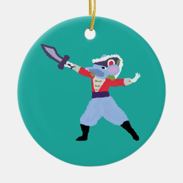 Personalised Nutcracker Ornament - Rat King (Front)