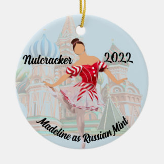 Personalised Nutcracker Ornament - Russian Mint