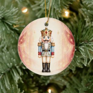 Personalised Nutcracker Theatre Christmas Ceramic Ornament