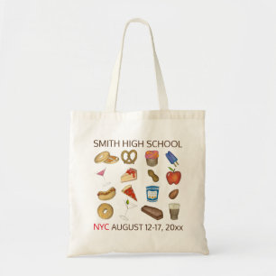 Personalised NYC Class Family New York Trip Tote Bag