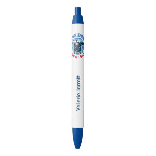 Personalised O-Train Black Ink Pen