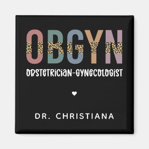 Personalised OBGYN Obstetrician Gynaecologist Magnet