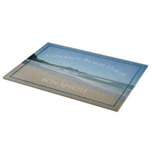 Personalised Ocean Beach Cutting Board