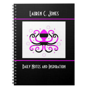 Personalised Octopus Journal Notebook