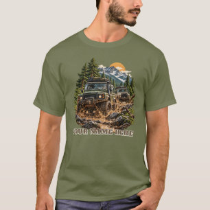 Personalised Off-Road Scene T-Shirt