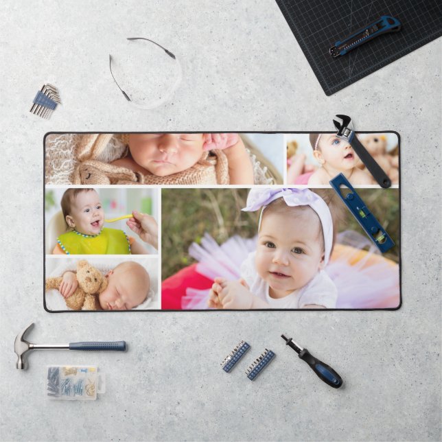 Personalised Office Customised Photo Gift Idea Desk Mat (Workstation)