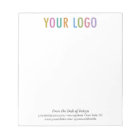Personalised Office Notepad Custom Logo No Minimum