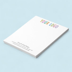 Personalised Office Notepad Custom Logo No Minimum
