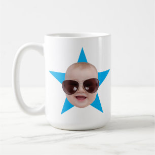 Personalised Office Star Face Custom Face Gift  Coffee Mug