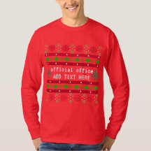Personalised Official Office Ugly "Sweater"