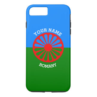Personalised Official Romany gypsy travellers flag iPhone 8 Plus/7 Plus Case
