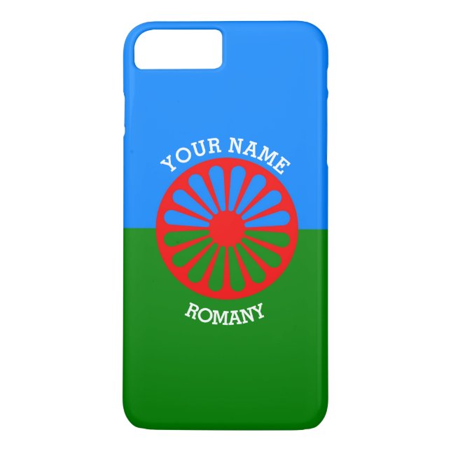 Personalised Official Romany gypsy travellers flag Case-Mate iPhone Case (Back)