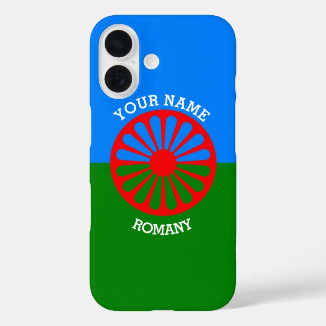 Personalised Official Romany gypsy travellers flag Case-Mate iPhone Case (Back)