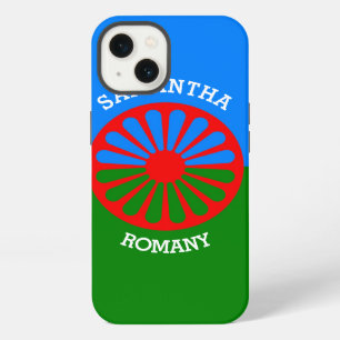 Personalised Official Romany gypsy travellers flag iPhone Case