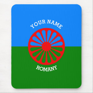 Personalised Official Romany gypsy travellers flag Mouse Pad