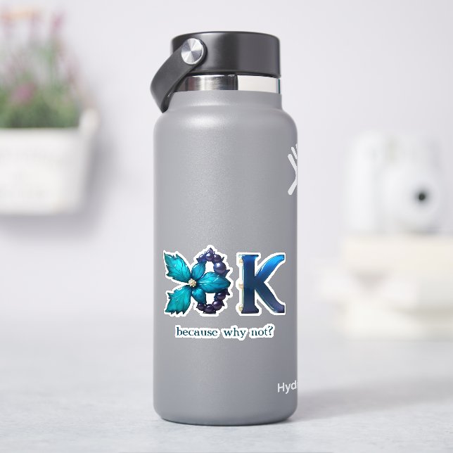 Personalised “OK” design (HydroFlask)