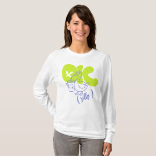 Personalised OK Silly Goose Shirt, Coffee Lovers T-Shirt