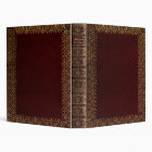 Personalised Old Book 3-Ring Binder