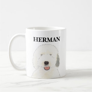 Personalised Old English Sheepdog Coffee Mug