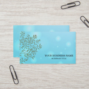 Personalised Olive Branch Catering Chef Business Card