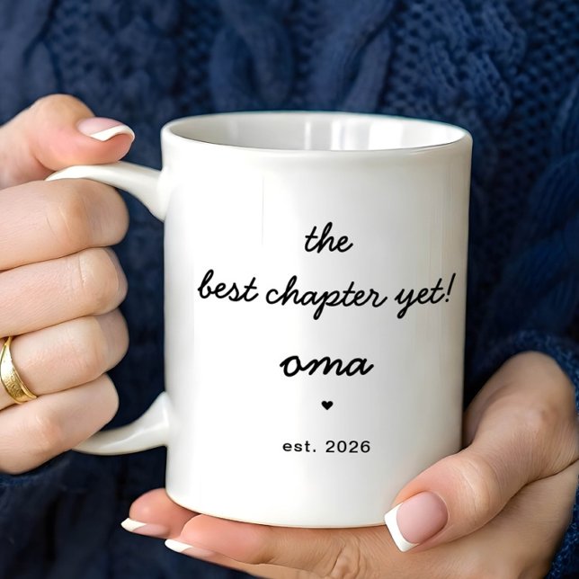 Personalised Oma Mug Best Chapter Yet (Creator Uploaded)