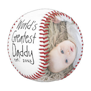 Personalised One Of A Kind Custom Made Fathers Day Baseball