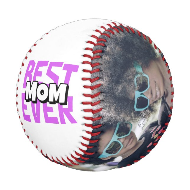 Personalised One Of A Kind Custom Made Mothers Day Baseball (Angled)